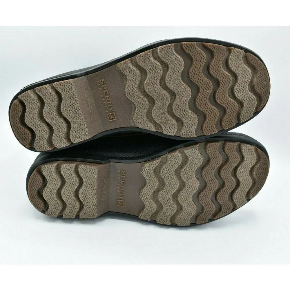 Sperry Mens Size‎ 8 M Cold Bay Brown Black Duck Boots STS19550